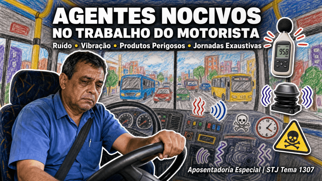 Os agentes nocivos reconhecidos pela justiça