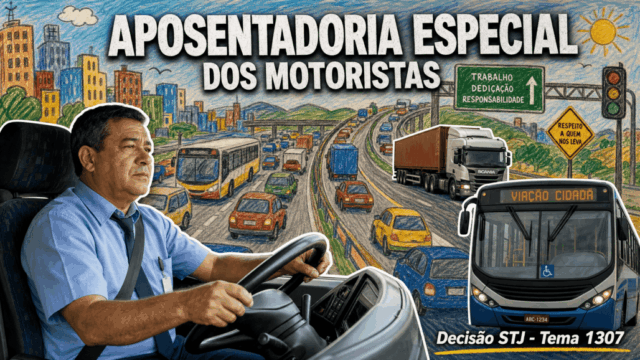 Aposentadoria Especial dos Motoristas em 2026 - Tema 1307